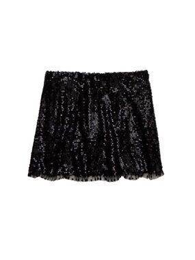 New with Tags American Eagle Black Sequin Skort Size Medium